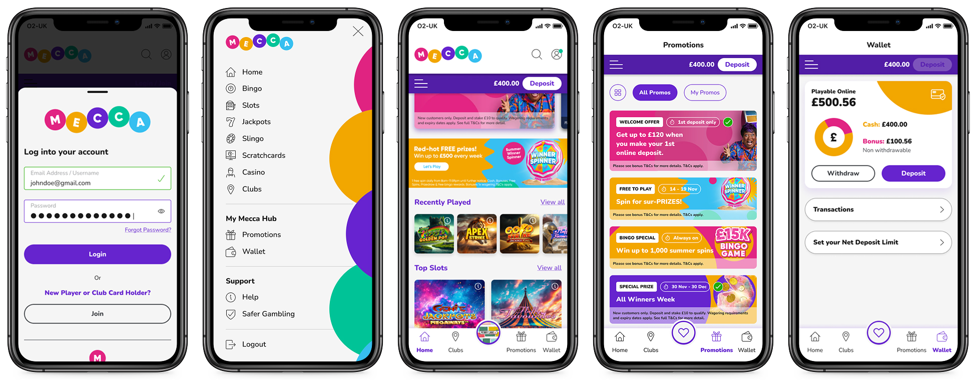 Mecca Bingo Mobile App